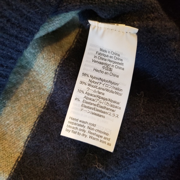 Madewell striped balloon sleeve sweater - Picture 4 of 8